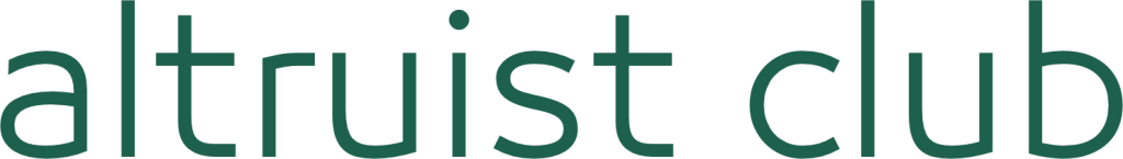 Logo Altruist Club na cor verde